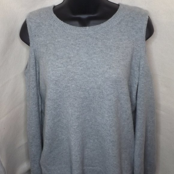 Loft Wool Blend Open Shoulder Sweater- Women's Small - Picture 1 of 9